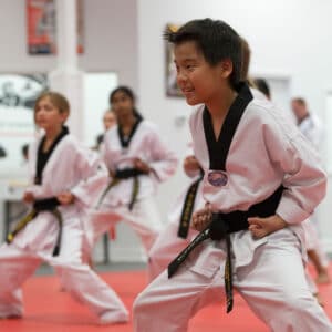 Kids Tae Kwon Do training